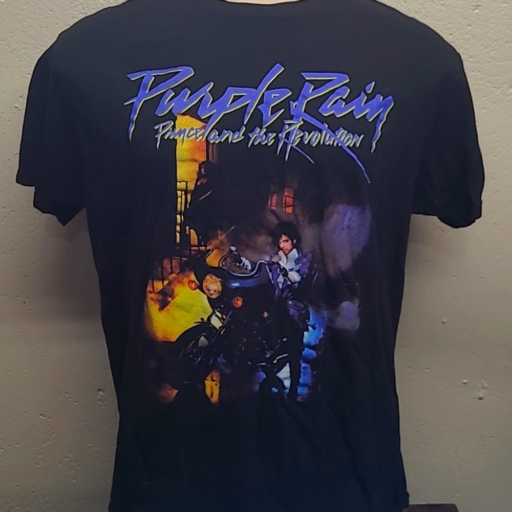 MEN'S PRINCE PURPLE RAIN T-SHIRT SIZE XL